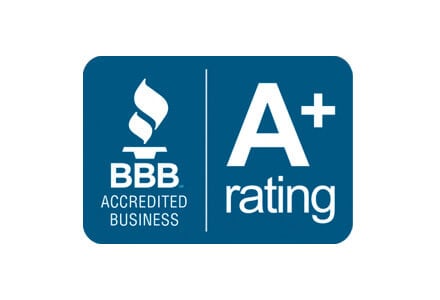 BBB ACCREDITED BUSINESS A+ rating